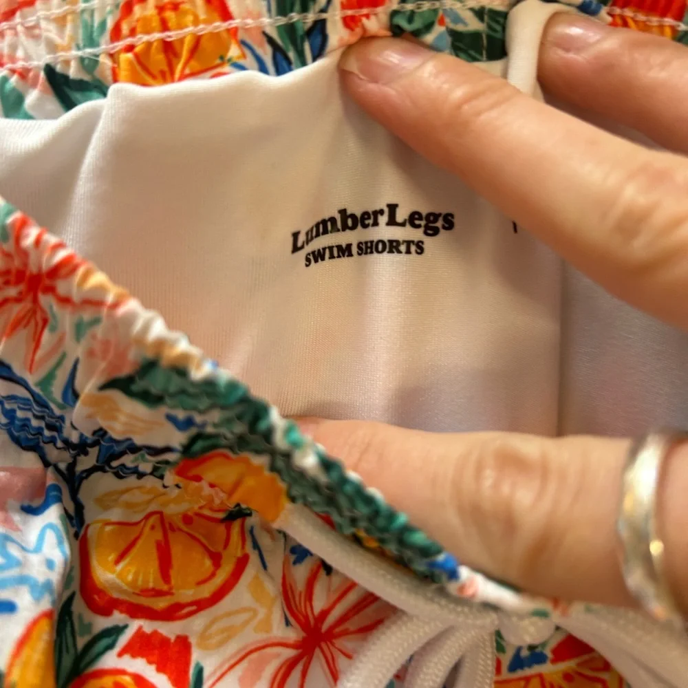Lumber Legs Orchard Oasis Linered Swim Short | LL VAULT